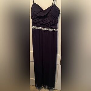 Deep Purple Size 15 Strapless Formal/Prom Dress